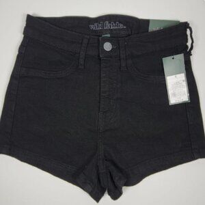 Wild Fable High-Rise Black Jean Shorts | Women’s Size 4, 6